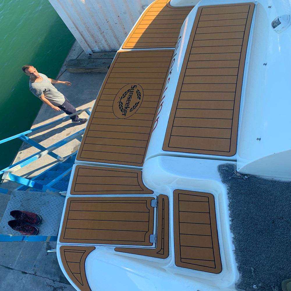 1996 Sunseeker Camargue 51 游艇船舶EVA柚木地板亚马逊eBay热销