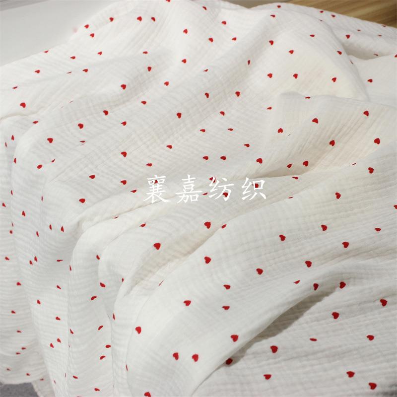 婴儿棉纱布料 婴童服装 围嘴 宝贝面料