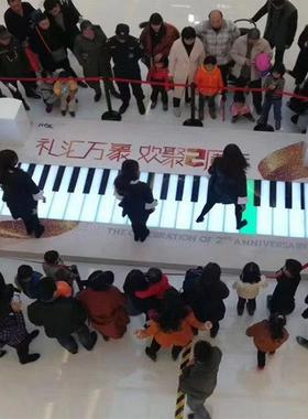 led琴地砖灯脚踩音乐互动发光感应灯楼钢梯玻璃地OLM灯具板户外地