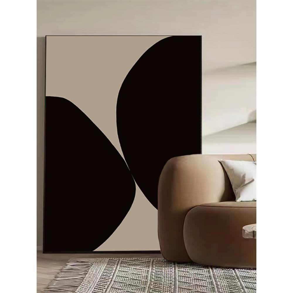 现代极简主义客厅卧室背景墙Wabi-Sabi风格装饰画Normcore创意个