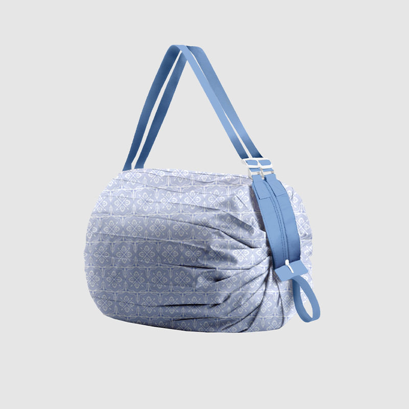 折叠购物袋买菜环保袋超市便捷手提袋防水折叠包时尚大容量收纳袋