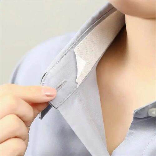 Anti-dirty Collar Solid Color Tight Fit Not Easy To Fall