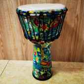 正品 纤维PVC非洲鼓免调手鼓8寸1碳表0寸儿童演奏成人初学音网红乐