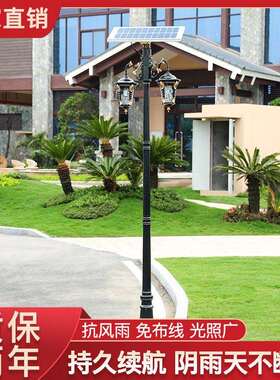 灯户外庭院灯高杆led照明路灯别墅家用电灯防水草坪灯