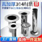 天沟漏斗雨水斗不锈钢PVC下水口桥梁平房楼顶喇叭口钢结构天地漏