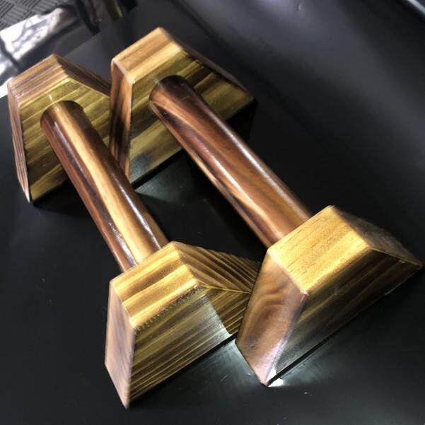 高档WRGD俄式身挺俯卧撑支架倒立神木器户器外家用运动健身材实单