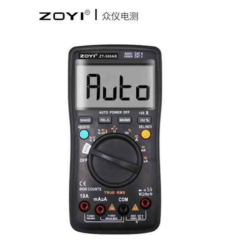 中意Zt301Zt302Zt303Zt300Ab高精度数字万用表真有效值测量介质计