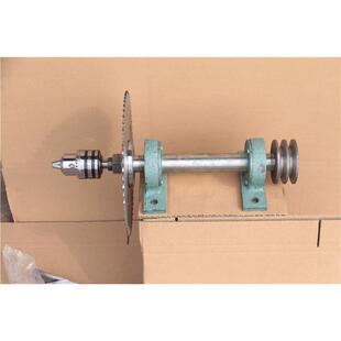 工机械配件/圆盘锯机机轴/主轴BVU座/动传轴承座/推台锯木锯轴206