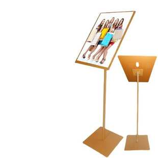 落地展架商场POP立牌水牌 落地A3指示牌广告牌支架海报架展示架