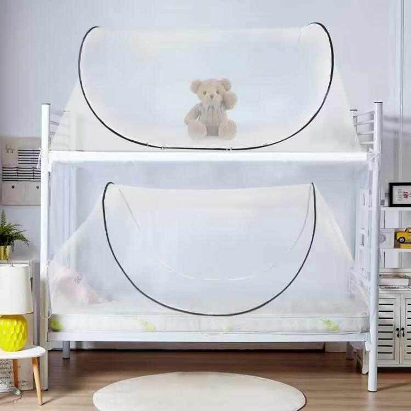 大学生宿舍通用上下铺蚊帐子母床加密网眼免安装便携防虫防蚊蚊帐,床上用品,蚊帐,淘宝优惠券,粉丝福利购,淘宝优惠卷
