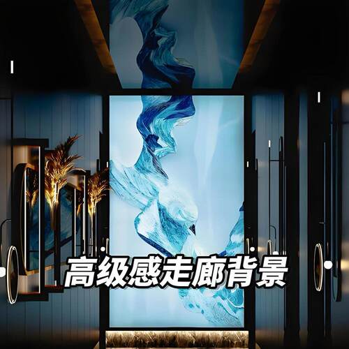 定制图案端珐琅彩玻璃 室内隔断背景墙装饰玻璃隐私保护不透光