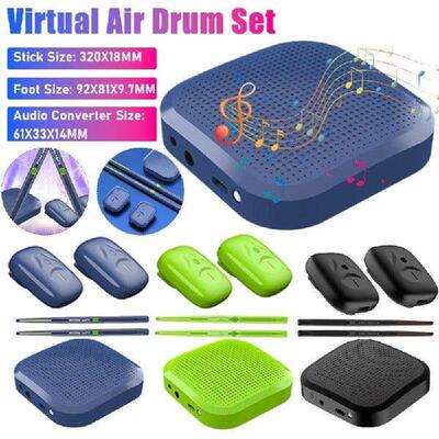 Electronic Virtual Drum Kit With Drumsticks Virtual Reality
