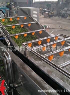 现货供应高压喷淋气泡清洗机蔬菜去农药残留清洗机小白菜清洗机