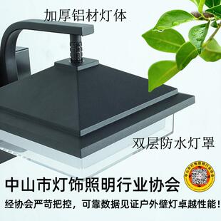 室外入户门大感应晶雨迪灯户外壁防水门口庭灯院门台头灯超亮露阳