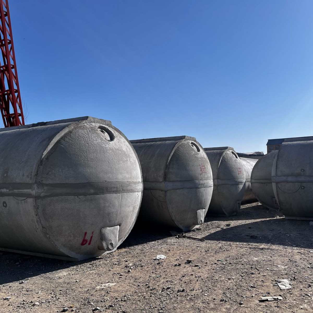 钢筋混凝土化粪池20立方 方形模块式预制水泥隔油池