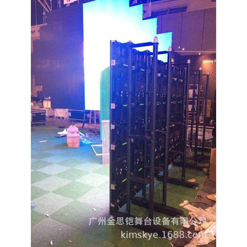 户外舞台字幕机桁架显示屏背景架truss架球赛显示屏铝合金桁架LED