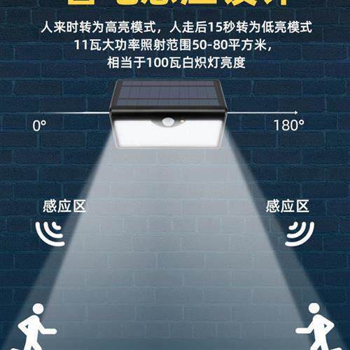 Solar lamp garden outdoor courtyard waterproof street light