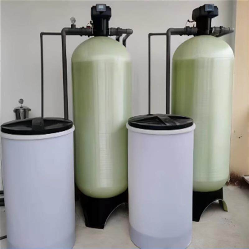 冷却循环水除钙镁离子自动软化水设备自动软水器自动软水机
