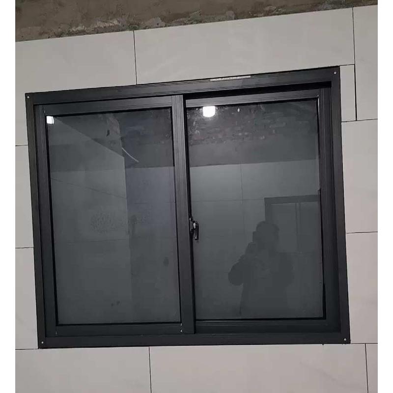 铝合金左右推拉窗定制卫生间小通风窗厕所窗厨房窗推拉窗80型材