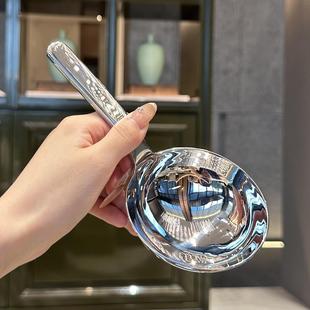 304不锈钢餐勺加深加厚汤勺网红大号圆勺子调羹家用吃饭创意餐具
