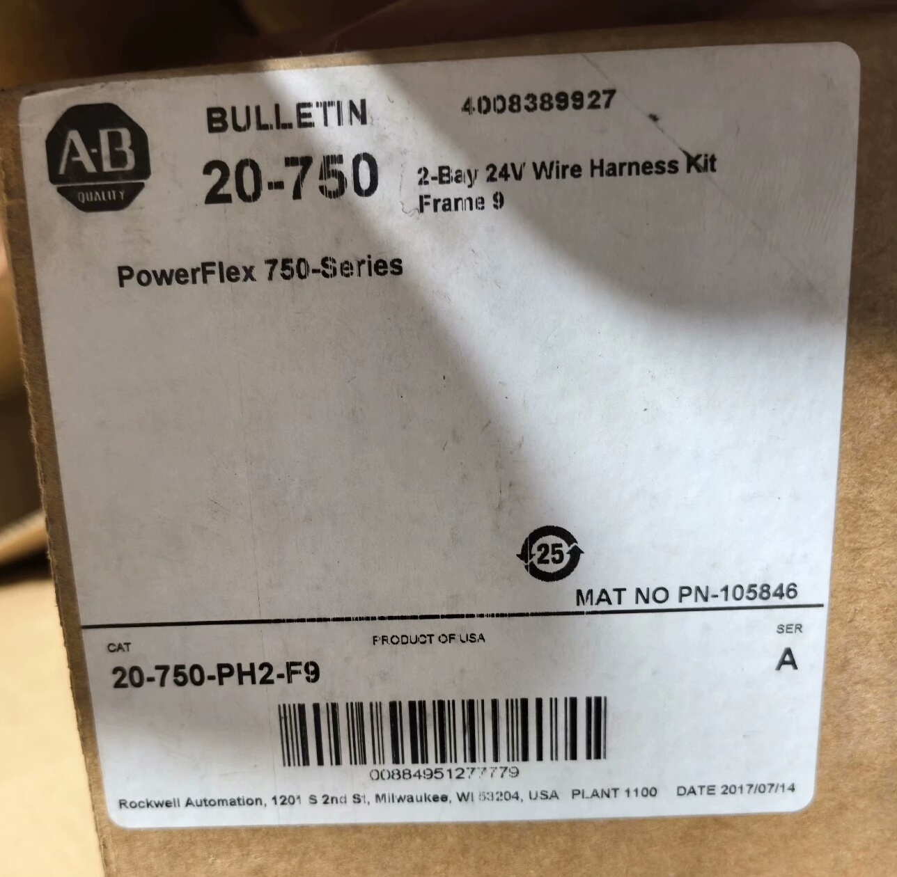 20-750-PH2-F9 全新原装正品 标价