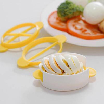 Triple Egg Slicer for Cutting Eggs in Half, Slicing Preserve