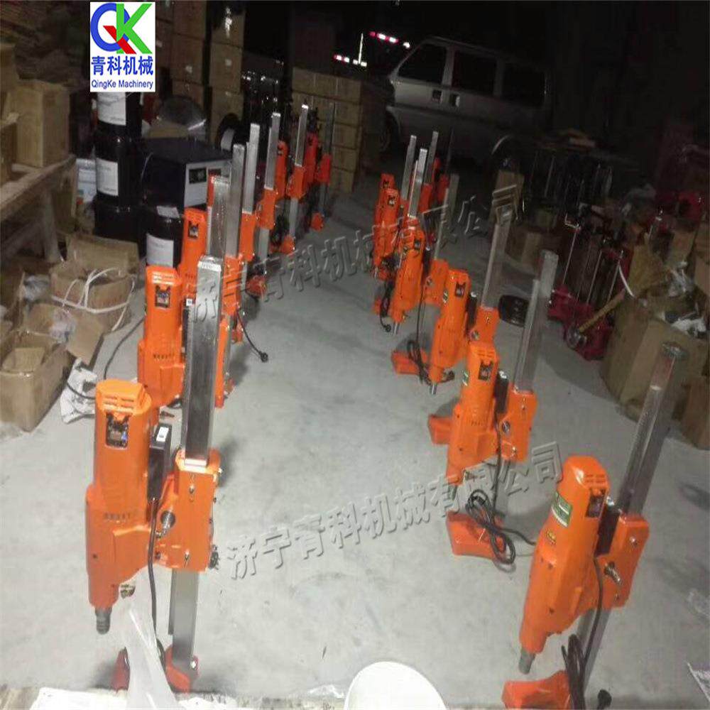 混凝土钻孔机电动型钻孔取芯机公路钻孔机