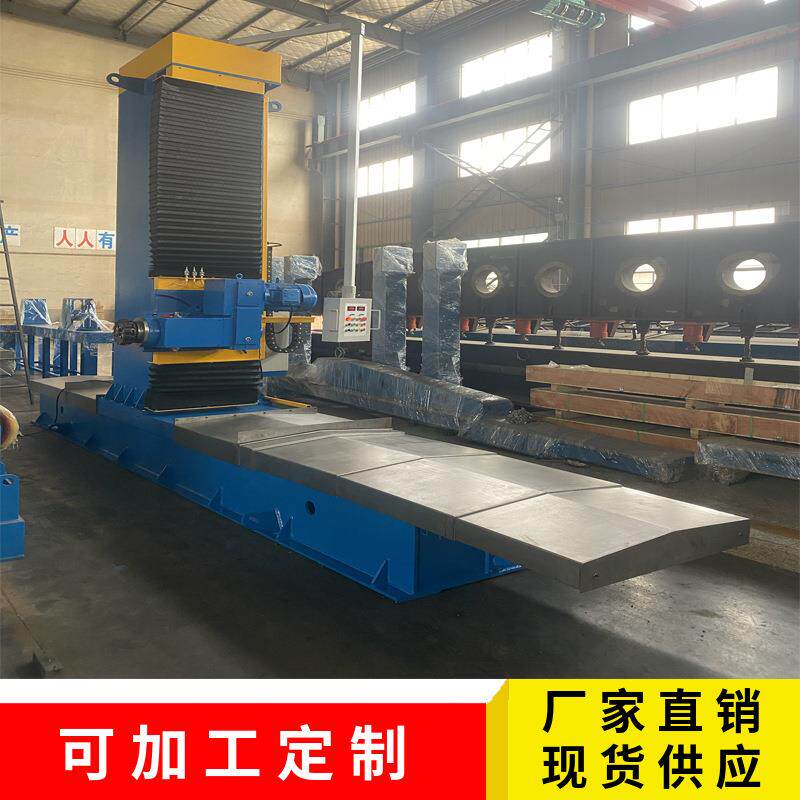 丰玮 立式H型钢端面铣DX3010带升降液压夹具铣床