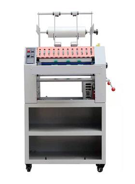 全自动纸张覆膜机A钢辊自动断膜覆膜机皮带进纸冷热裱高速过膜机