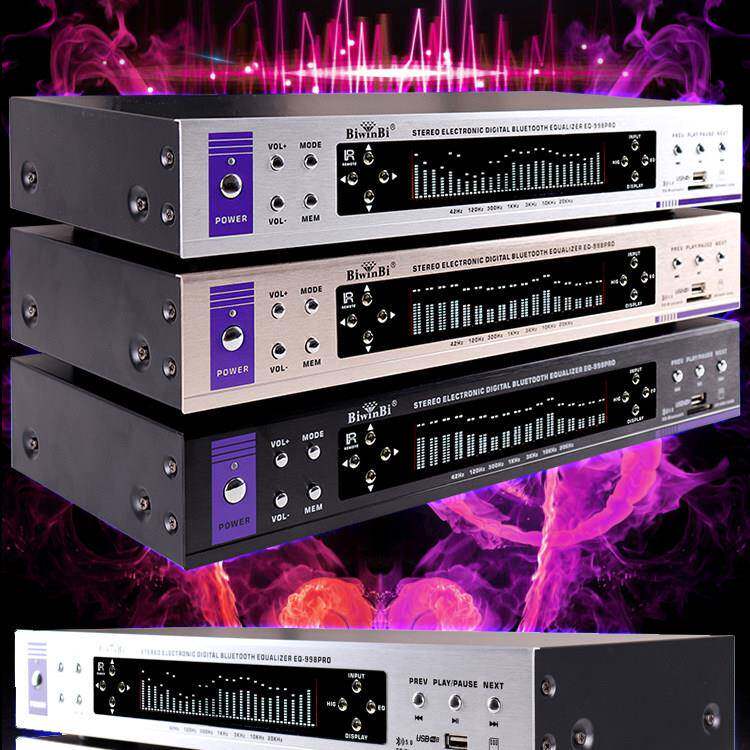 原装发烧无损高端前级32种频谱效果带蓝牙图示均衡器EQ-998PRO