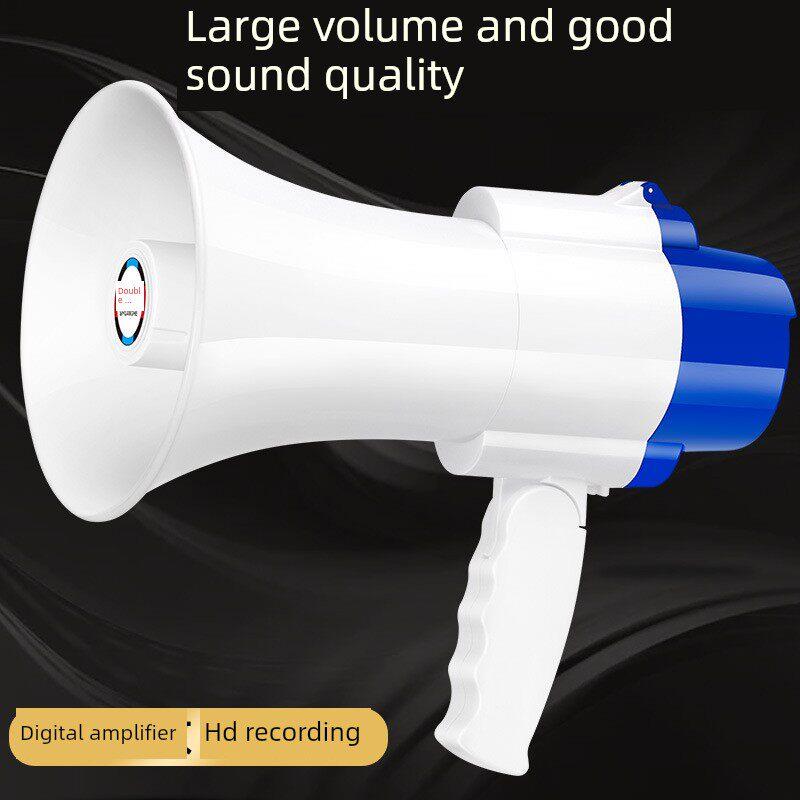 录音循环播放喇叭扩音机喊话器扬声器手持地摊叫卖器小型宣传充电