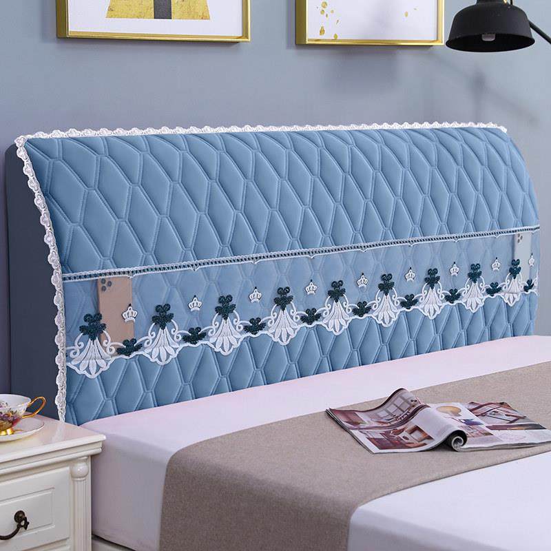 2025新款加厚床头罩简约卧室纯色简单大方现代木床皮床盖布套子罩,居家布艺,床头罩,淘宝优惠券,粉丝福利购,淘宝优惠卷