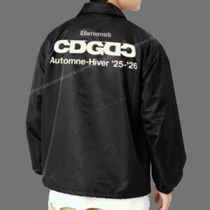 权志龙GD联名同款黑色防水薄款夹克潮牌日系飞行教练休闲外套上衣
