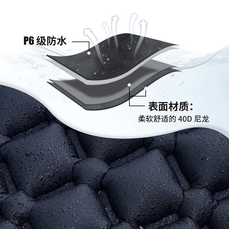 防潮垫充气式便捷单人超轻床垫垫气垫露营帐篷自动睡户外pacoone