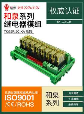 8通道Idec和Quan继电器模块Plc放大器板控制模块组合Rj1S-Cl-A220