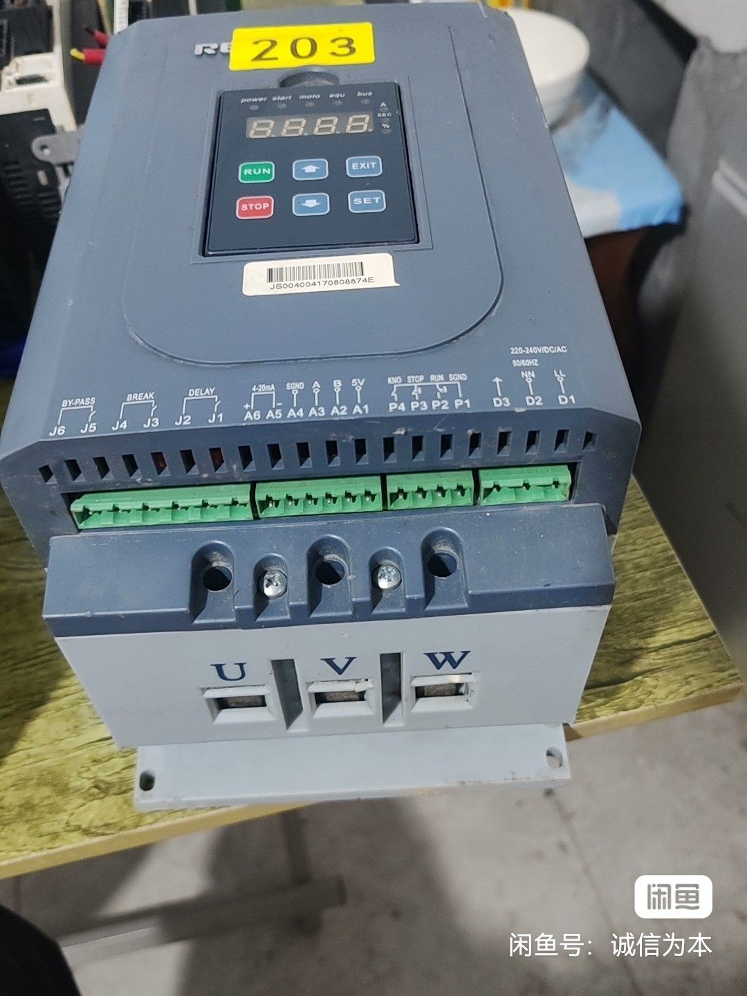 RENLE雷诺尔，软启动SSD1-40-E