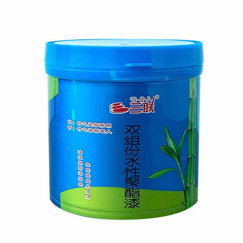 三联水性漆木器门漆室内外木屋氟碳漆家具改色油漆涂料亮光金属