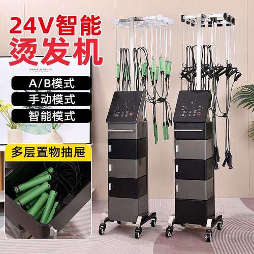 单孔双孔烫发机器热烫机数码烫恒温智能烫双系统双模发廊24伏