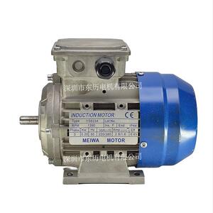 MEIWA卧式三相异步电机INDCUTION MOTOR YS6334 0.25KW马达380V