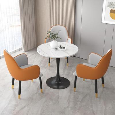 阳台茶桌椅组合一桌二椅客厅家用会客接洽轻奢高级感网红岩板茶几