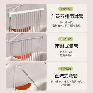 孕妇产月子头神器泡头盆264洗老人平式 躺洗头盆水循环头疗洗头盆