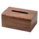 简约中式 新面巾纸盒胡桃木高档纸巾现代纸盒木质实木抽收纳盒客厅