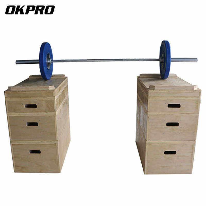 OKPRO举重箱木质举重辅助木箱 挺举 抓举杠铃片高度调整箱举重台,运动/瑜伽/健身/球迷用品,举重床/卧推器,淘宝优惠券,粉丝福利购,淘宝优惠卷