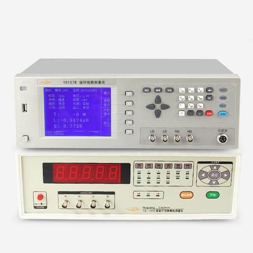 上海磁环线圈圈数测量仪YG107A环形变压器线圈电感测试YG107B