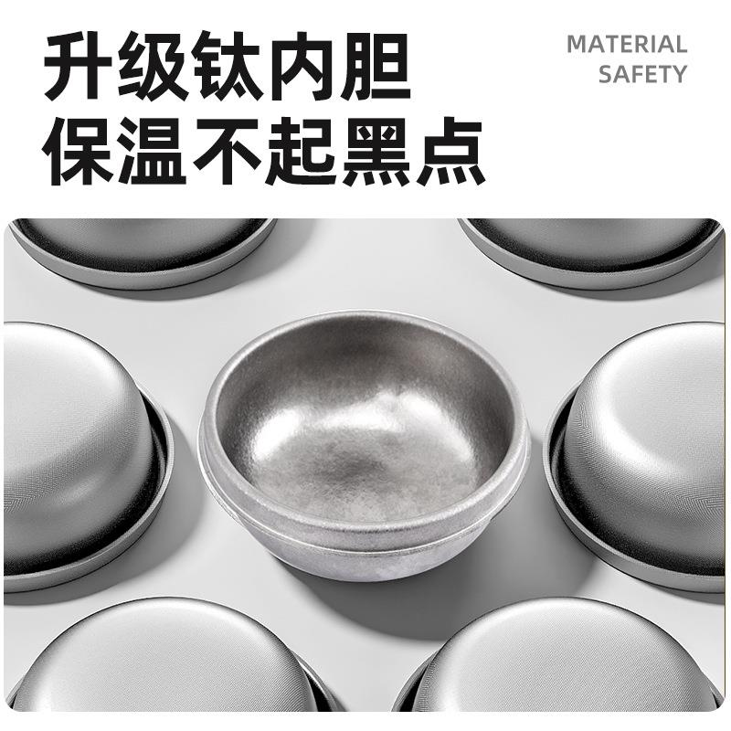 儿童注水保温碗婴幼儿家用辅食碗宝宝智能温度屏显吃饭碗婴童用品