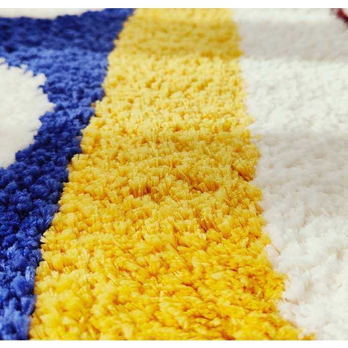 多巴胺房间植绒地毯客厅柔软防滑地毯茶几隔凉保暖,居家布艺,地毯,淘宝优惠券,粉丝福利购,淘宝优惠卷