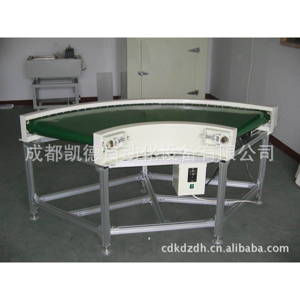 皮带送皮机带生产线电KD-PD子生产线皮带接驳线输皮带转弯机