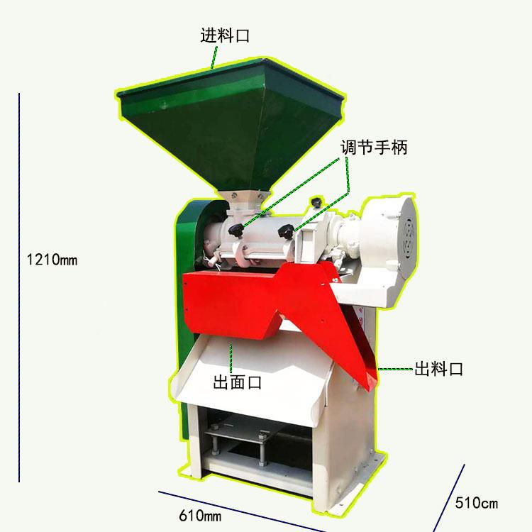小麦脱皮机家用电动去壳机90脱皮机价格水稻谷子去壳脱皮机