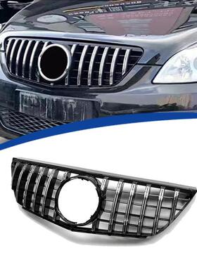 适用2009-2011款B级W245改装GT竖条中网进气格栅面罩