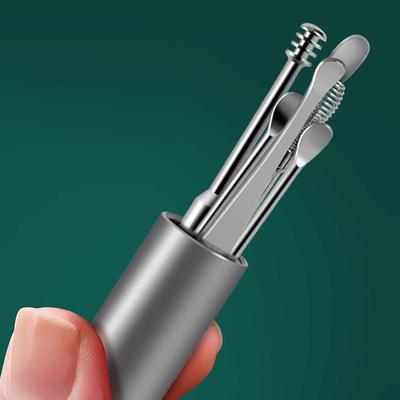 6-Piece Stainless Steel Ear Pick Set, Ear Cleaning Tools, Sp